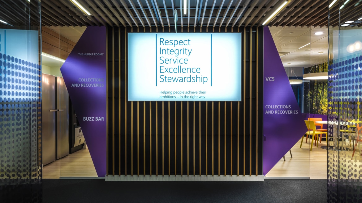 Banking and Finance Industry - Barclays Head Office lightboxes